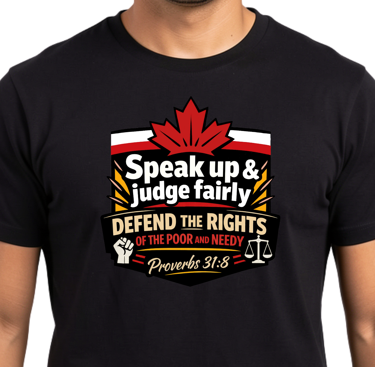 Speak up & judge fairly