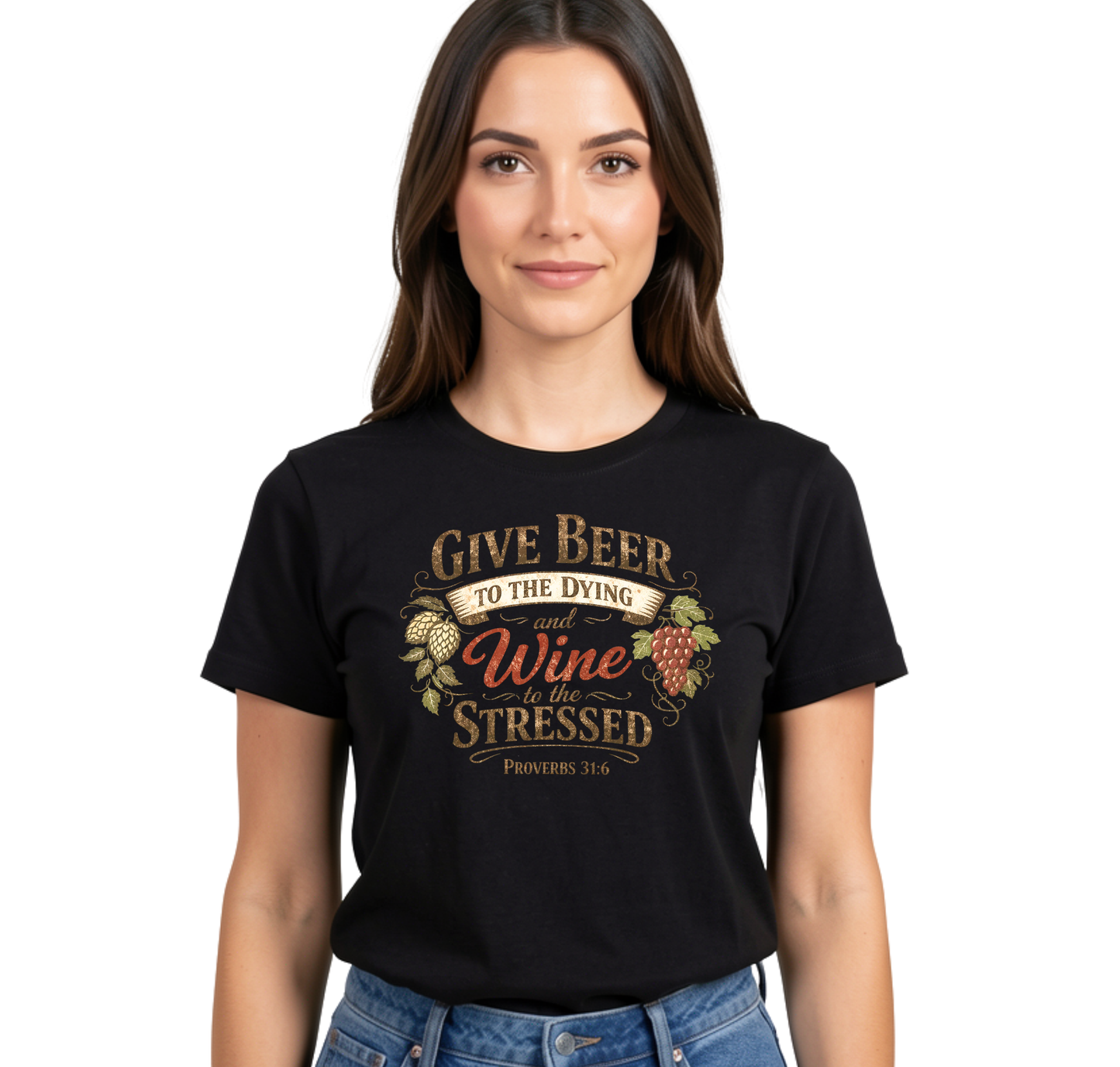 Give wine to the stressed