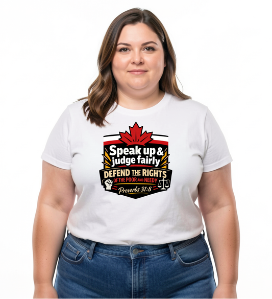 Speak up & judge fairly